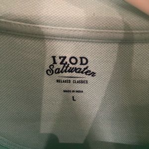 IZOD Mens Quarter Zip Pullover Size Large